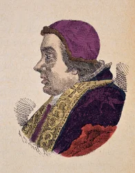 Porträt von Papst Clemens XIII. (1758-1769), 1898